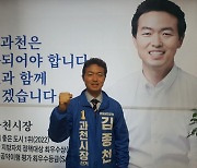 김종천 과천시장 후보, 선거사무소 개소.."자족도시 1등 과천 완성할 것"