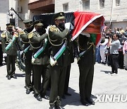 MIDEAST-RAMALLAH-JOURNALIST-FUNERAL