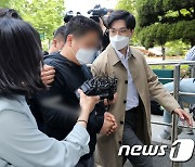 '묻지마살인' 40대 중국인, 영장심사 출석