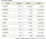 [fnRASSI]장마감, 거래소 하락 종목(KG스틸우 -30.0% ↓)