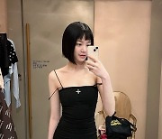 이유비, 164cm·43kg이라고? 깡마른 각선미