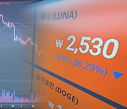'한국산 가상화폐' 루나, 99% 폭락..투자자 울상