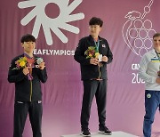 사격 김태영, 데플림픽 남자 25m 속사권총 금메달