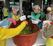 고흥군 금산면, 취약계층 계절김치 담가드리기 사업 추진