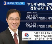 '화대' 비서관 이어..'尹 측근' 윤재순, 성비위 의혹