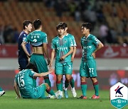 대전, 경남과 1-1..2경기 연속 무승부, 더뎌진 선두권 추격(종합)