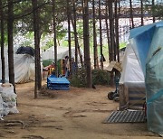 尹 집무실 1km 떨어진 용산 텐트촌.. 철거 분쟁 불거진 이유는