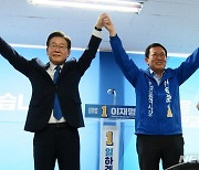 이재명 지지하는 박남춘 인천시장 후보