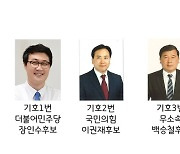 오산시장 선거 4자 대결..'2강2약' 대진표 확정