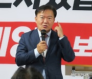 국민의힘 윤형선 계양을 후보 지지하는 민경욱