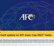 중국, 코로나 확산에 2023 아시안컵 개최권 포기