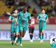 '레안드로 선제골' 대전, 경남과 1-1 무승부