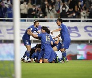 '전진우 결승골' 수원삼성, 성남 1-0 제압..성남 5연패