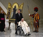 VATICAN POPE FRANCIS AUDIENCE