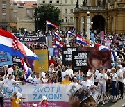 CROATIA WALK FOR LIFE PROTEST