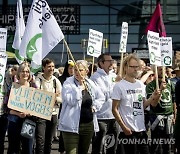 NETHERLANDS AIRPORTS AVIATION PROTEST