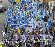 BRITAIN SCOTLAND AUOB MARCH