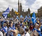 BRITAIN SCOTLAND AUOB MARCH