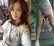'싱글맘' 이지현, 탄탄한 허벅지 근육 과시 "가녀린 다리 이제 그만" [TEN★]