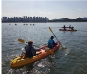 서울시교육청, 한강에서 생존수영·수상활동체험 교육 실시