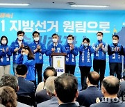 정하영 김포시장 후보 "80만도시 교통-자족 확충"
