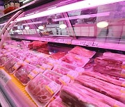돼지고기 등 육류 가격 급등..사룟값 인상·국제 공급망 불안 때문