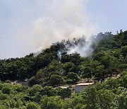 산림청, 전북 임실 산불 진화 완료
