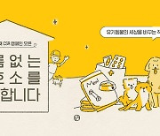 피피픽, 유기동물 보호소 발굴 캠페인 2차 진행