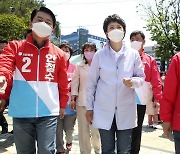 "안철수·신상진·김은혜 '안심해' 트리오가 경기 발전 이루겠다"