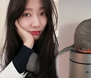 '최태준♥' 박신혜, 우당탕탕 반려묘와의 일상..태교 할 틈이 없겠네[TEN★]