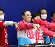 최민호 세종시장 후보 "민주당 지방권력 교체하겠다"