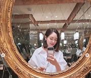 '쌍둥이 엄마' 성유리, 화장실 거울 셀카도 완벽한 미모 [N샷]