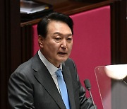 尹대통령, 취임 6일 만에 다시 국회 찾아 '의회주의·협치' 강조
