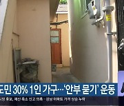 경남도민 30% 1인 가구..'안부 묻기' 운동