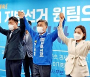 정하영 김포시장 후보 '중단없는 김포발전' 약속