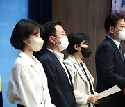 송영길 후보, '서울시 공공 발주사업 납품단가 연동제 시행' 관련 기자회견