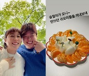 '40살 임신' 김영희, ♥︎10살 연하 윤승열 오랜만에 만나 이것까지 꺼냈네