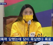정의당, 강민진 '성폭력 묵살' 주장 해명.."성폭력 아니었다"