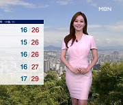 [종합뉴스 날씨]내일 요란한 소나기 곳곳..우산 준비하세요!