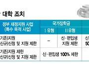 '부실대학' 낙인 재정지원제한大 22곳 어디?..학자금대출 제한