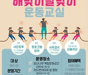 [통영소식]보건소 '우리동네 해맞이달맞이 운동교실' 등