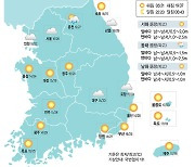 [18일의 날씨] 낮 최고30도..수도권 한때 비