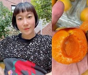 '윤승열♥' 김영희, 몸에 좋은 과일 찾아먹는 임산부.."생전 처음"