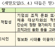 '컬처 핏' 대체 우리말 '조직 문화 적합성'으로 쓰세요