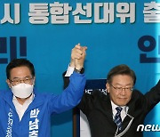 '이재명 바람'은 언제..인천시장 초반 판세 민주당 열세