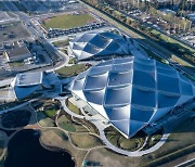 자연 친화적인 구글 실리콘밸리 새 캠퍼스..지붕이 '용비늘'