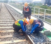 코레일 대구경북본부 경북선(예천-어등)열차 안전운행확보 현장점검 나서