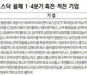 [표]코스닥 올해 1분기 흑전·적전 기업