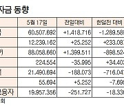 [표]증시 주변자금 동향(5월 17일)