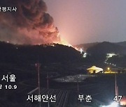 영광 축사 화재가 산불로 번져..돼지 1만8천여두 소사(종합)